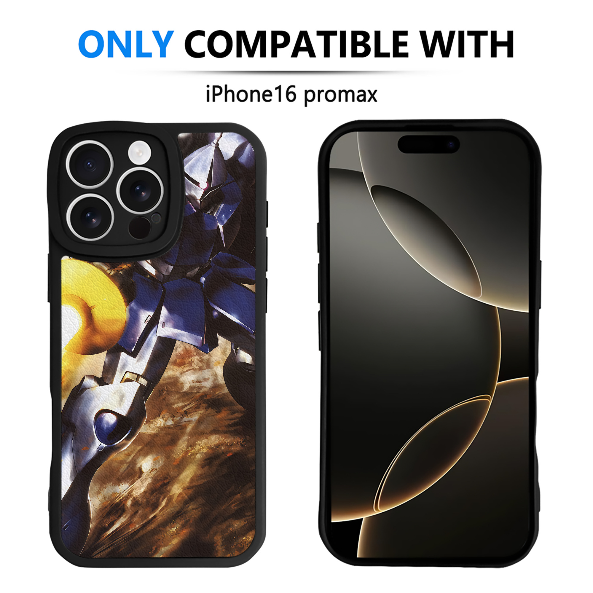 （画像用） 機動戦士ガンダム Mobile Suit Gundam 【iPhone 16シリーズ対応】シリコンスマホケース（レザー調） 材質：シリコン